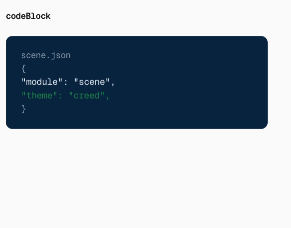 codeBlock