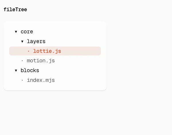 fileTree