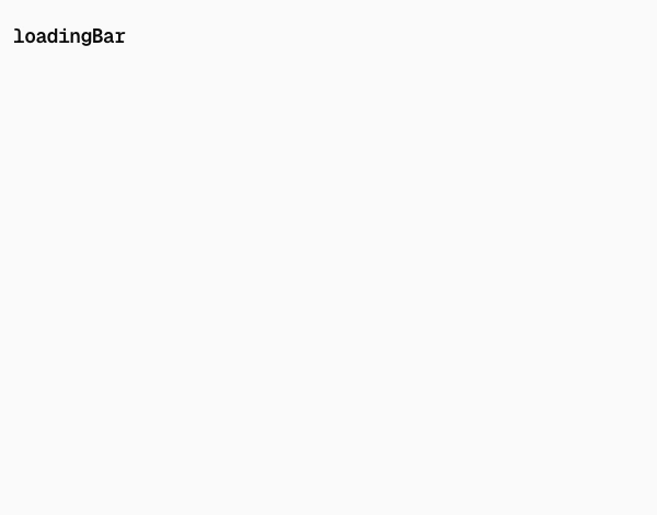 loadingBar